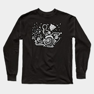 S43: engines floating above the water Long Sleeve T-Shirt